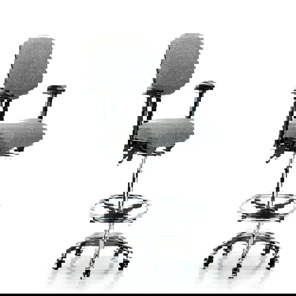 Task Chair: Olefin, Gray